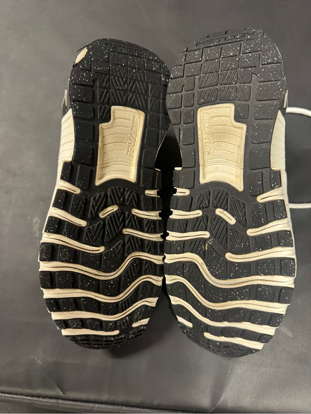 Nike Metcon Cream and White Lightweight Knit Sneakers - Picture 4 of 4
